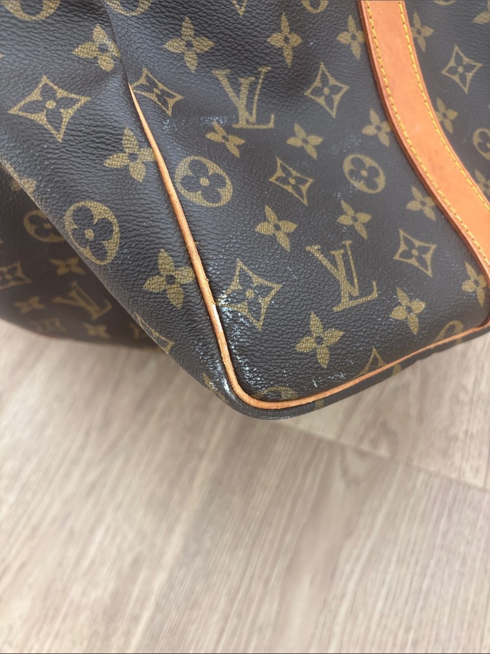 Louis Vuitton Monogram Canvas 60 Keepall with authenticity - Picture 3 of 14